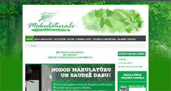 Desktop Screenshot of makulatura.lv